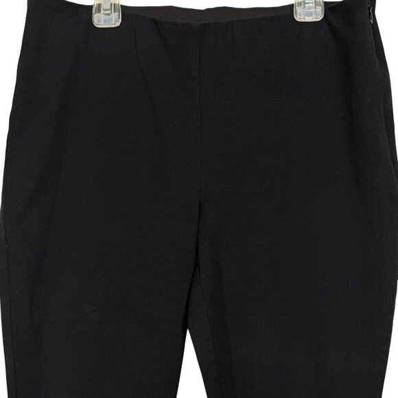 Cabi Pencil Trouser AnklePants Size 6 Style 5174 Black Faux Back Pockets Stretch - Picture 3 of 6